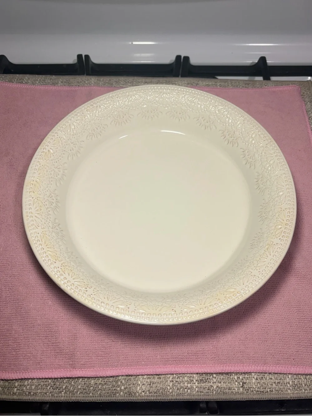 The Pioneer Woman Vintage Lace Pie Pan 🥧
